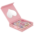 KONGES SLOJD Zestaw do tworzenia biżuterii - BOX OF PEARLS BLUE&PINK