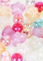 KONGES SLOJD Zestaw do tworzenia biżuterii - BOX OF PEARLS BLUE&PINK