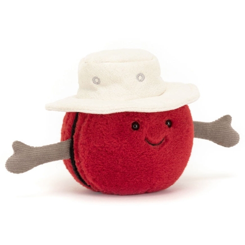 JELLYCAT Pluszowa wesoła piłka do krykietu 10 cm
