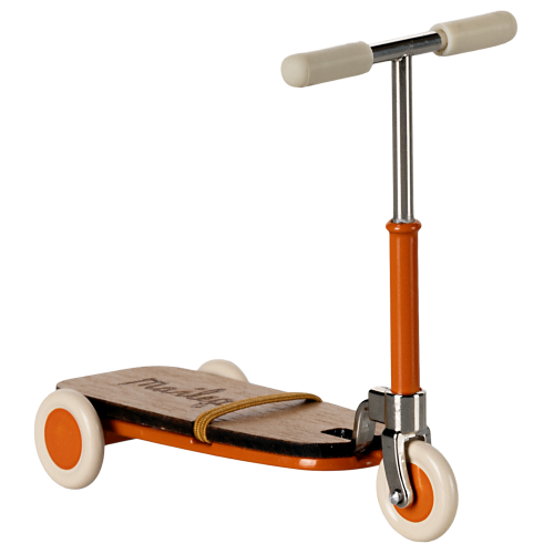 MAILEG Hulajnoga dla myszek 8cm - ORANGE