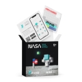 PIXIO Klocki magnetyczne 60szt - SPACE COLONY OUTPOST NASA