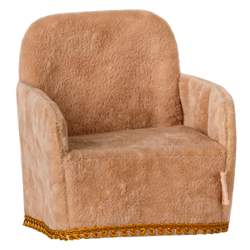 MAILEG Fotel dla myszek 6cm - POWDER