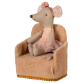 MAILEG Fotel dla myszek 6cm - POWDER