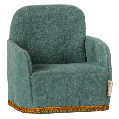 MAILEG Fotel dla myszek 6cm - MINT