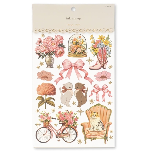 KONGES SLOJD Tatuaże zmywalne dla dzieci - GIRL MIX