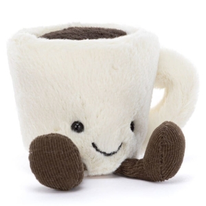 JELLYCAT Pluszowa wesoła filiżanka espresso 10cm