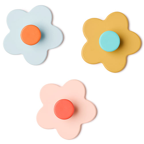 Kid's Concept - Wieszaki flower mix 3 sztuki