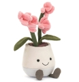 JELLYCAT Pluszowy kwiatek 25cm - RÓŻOWA ORCHIDEA