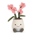 JELLYCAT Pluszowy kwiatek 25cm - RÓŻOWA ORCHIDEA