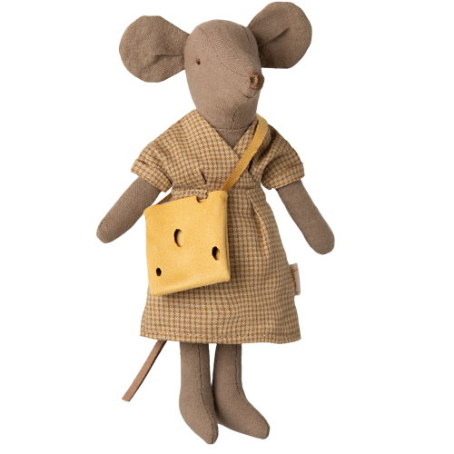 MAILEG Myszka mama 15cm - MUM LIGHT BROWN
