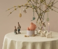 MAILEG Zawieszka metalowa pisanka - EASTER EGG BRANCHES OLIVE
