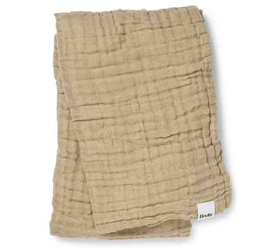 Elodie Details - Kocyk bawełna muślin - Pure Khaki
