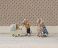 MAILEG Wózek i myszka dzidziuś - PRAM with BABY MINT