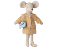 MAILEG Ubranko dla mamy myszki 15cm - SUIT & BAG