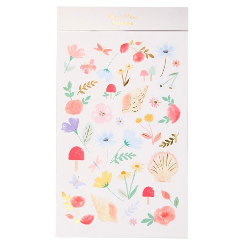 MERI MERI Tatuaże zmywalne dla dzieci - FLORAL
