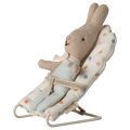 MAILEG Leżaczek dla myszek 8cm - BABYSITTER MY MULTI DOTS