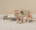MAILEG Leżaczek dla myszek 8cm - BABYSITTER MY MULTI DOTS