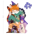 DJECO Puzzle gigant 36 elem. - CZARODZIEJ PIO