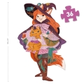 DJECO Puzzle gigant 36 elem. - CZARODZIEJKA LILY