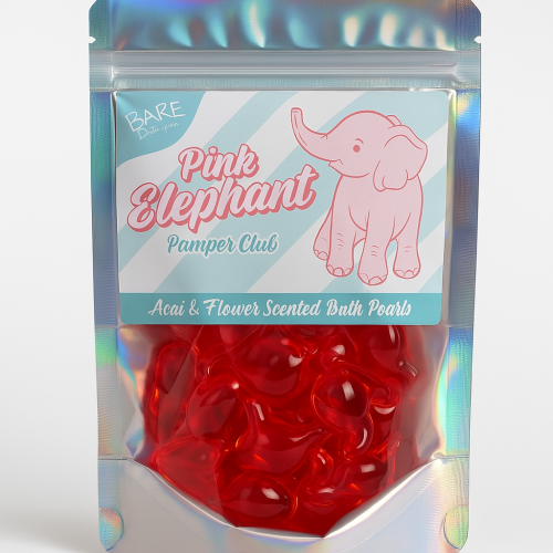 BARE BOUTIQUE Magiczne perełki do kąpieli 15szt - ELEPHANT
