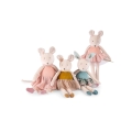 MOULIN ROTY Maskotka myszka baletnica złota 31cm - MAŁA SZKOŁA TAŃCA