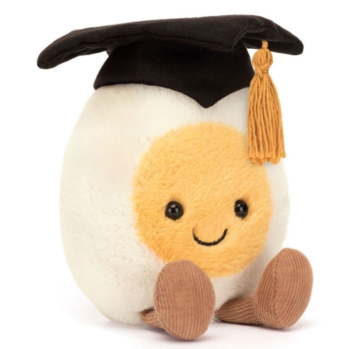 JELLYCAT Pluszowe jajko 14 cm - ABSOLWENT