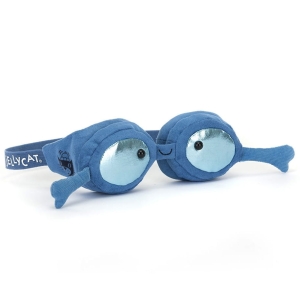 JELLYCAT Pluszowe zabawne okulary pływackie 16cm