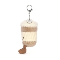 JELLYCAT Pluszowy Pluszowy zabawny kubeczek Kawy Na Wynos | Breloczek 18cm