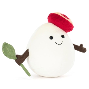JELLYCAT Pluszowy zabawny ser 14cm - MOZZARELLA