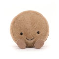 JELLYCAT Pluszowy wesoły makaronik 12cm - CZEKOLADOWY MONA