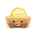JELLYCAT Pluszowa zabawna tarta cytrynowa 11cm