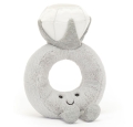 JELLYCAT Pluszowy pierścionek z diamentem 20cm