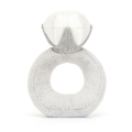 JELLYCAT Pluszowy pierścionek z diamentem 20cm