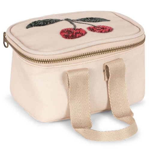 KONGES SLOJD Mini torba termiczna | lunchbox z wisienką - CHERRY