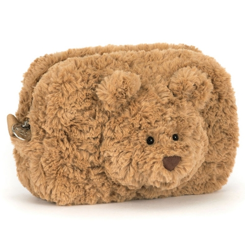 JELLYCAT Pluszowy piórnik | kosmetyczka 19cm - MIŚ BARTŁOMIEJ