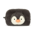 JELLYCAT Pluszowy piórnik | kosmetyczka 19cm - PINGWIN