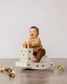 MODU - block square - sensoryczny blok piankowy, Sand Grey
