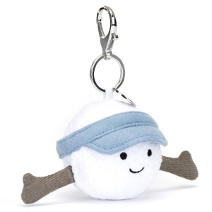 JELLYCAT Pluszowa wesoła piłka golfowa | Breloczek 12cm