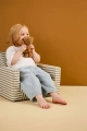 Kid's Concept - Składany fotel w paski