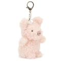 JELLYCAT Pluszowa mała świnka | Breloczek 17cm