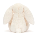 JELLYCAT Pluszowy króliczek z kwiecistymi uszami 31cm - KREMOWY BERRY