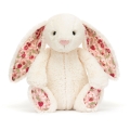 JELLYCAT Pluszowy króliczek z kwiecistymi uszami 31cm - KREMOWY BERRY