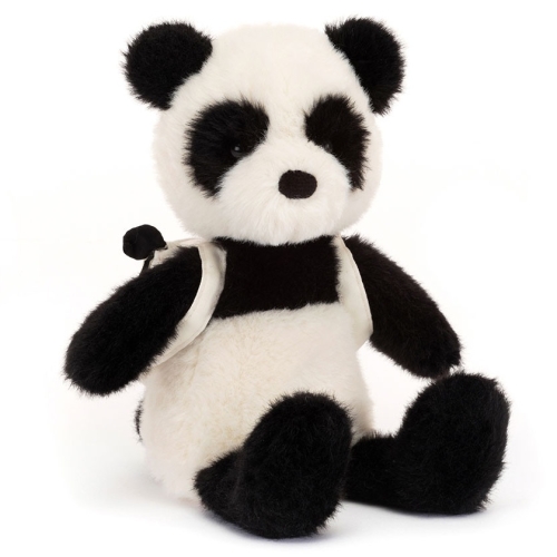 JELLYCAT Pluszowa panda z plecakiem 22cm