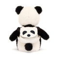 JELLYCAT Pluszowa panda z plecakiem 22cm
