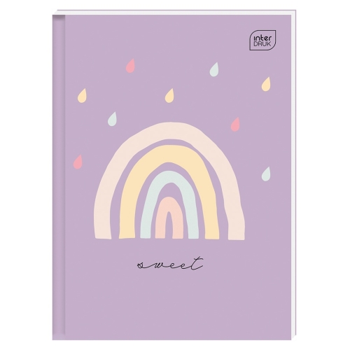 SWEET Notes A6 kratka 96 - RAINBOW
