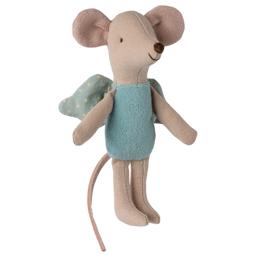 MAILEG Myszka wróżka aniołek 11cm - FAIRY MINT