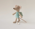 MAILEG Myszka wróżka aniołek 11cm - FAIRY MINT