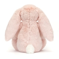 JELLYCAT Pluszowy króliczek z kwiecistymi uszami 31cm - PUDROWY RÓŻ CHERRY