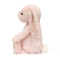 JELLYCAT Pluszowy króliczek z kwiecistymi uszami 31cm - PUDROWY RÓŻ CHERRY