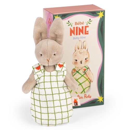 MOULIN ROTY Króliczek BEBE NINE w ozdobnym pudełku LES MINOUCHKAS